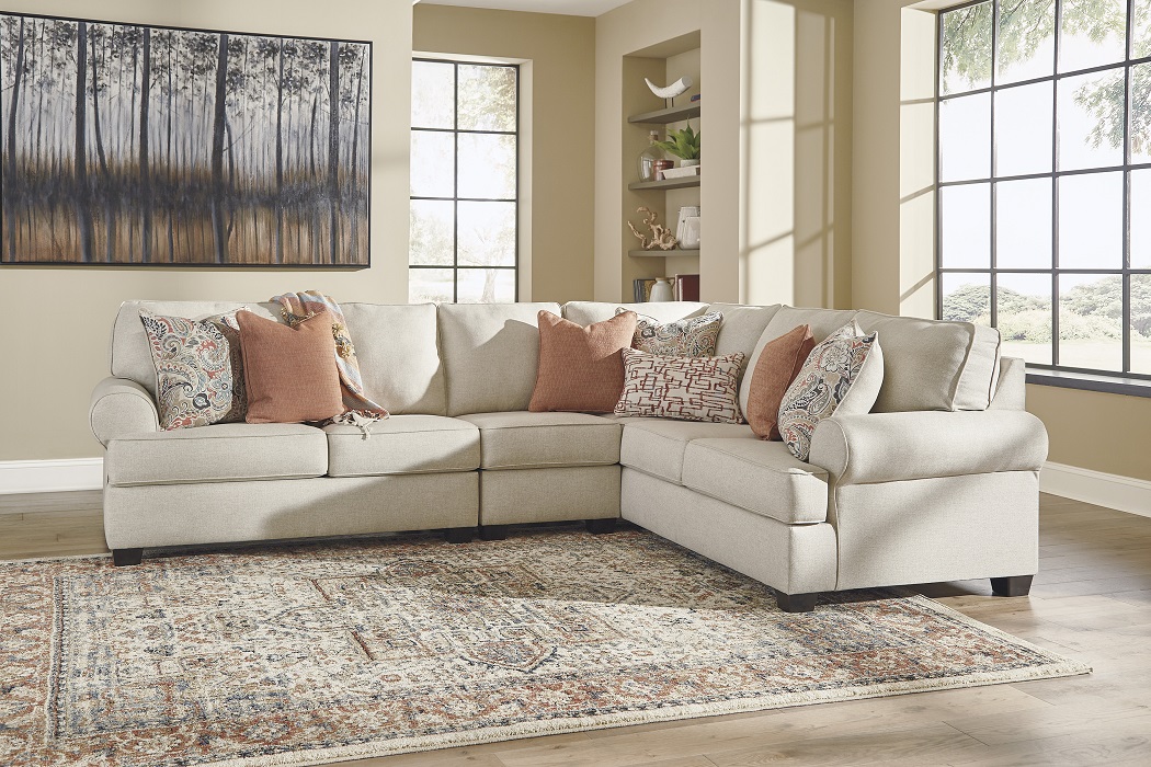 American Design Furniture by Monroe - Pearce 3 Piece Sectional
